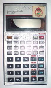 Lot De 2 Calculatrices : Sharp EL-506P Et Casio LC-403E - Pour Pièces Ou Réparation - NON TESTÉES